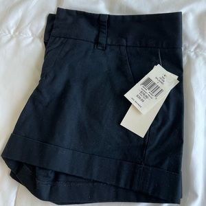 French Connection Outlaw Cover Black Short Size 4 NWT